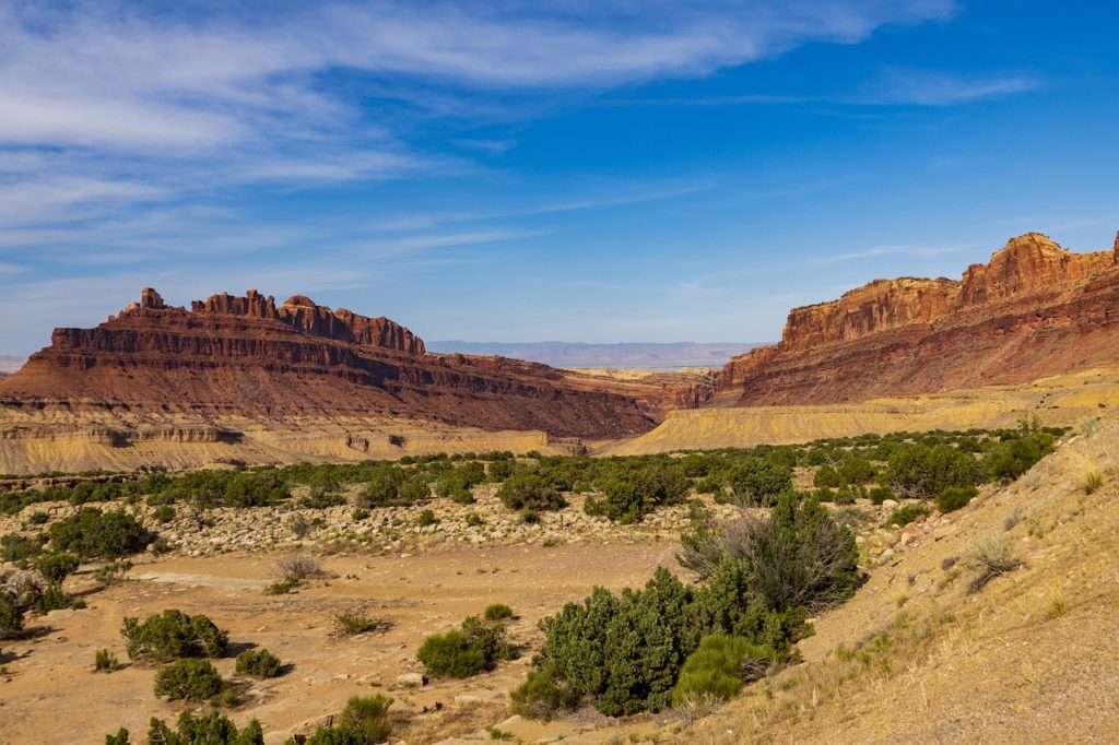 rock, formation, desert