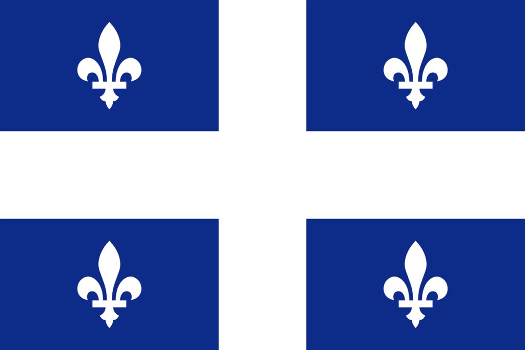 flag, quebec, fleurdelise